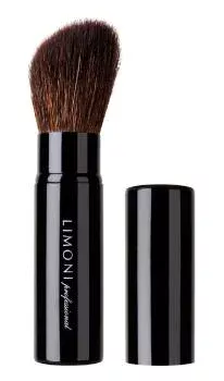 Выдвижная кисть для пудры и румян со срезанным углом №30 коза Limoni