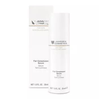 Интенсивно осветляющая сыворотка Fair Complexion Serum Janssen Cosmetics 30 мл Интенсивно осветляющая сыворотка Fair Complexion Serum Janssen Cosmetics 30 мл