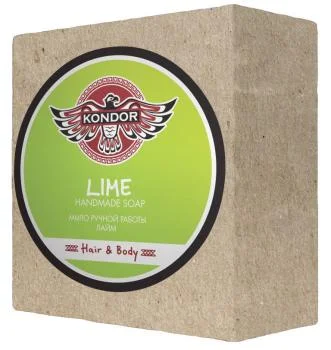 Мыло ручной работы Лайм Hair&Body Kondor 5 г