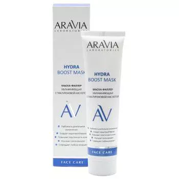 Маска-филлер увлажняющая с гиалуроновой кислотой Hydra Boost Mask Aravia 100 мл