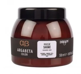 Маска для окрашенных волос с маслами черной смородины, виноградных косточек и сладкого миндаля Mask Shine Dikson