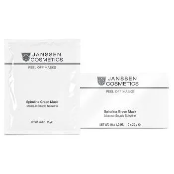 Зеленая моделирующая маска со спирулиной Spirulina Green Mask Janssen Cosmetics