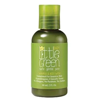 Шампунь-гель без слез для тела для новорожденных Shampoo & Body Wash Little Green