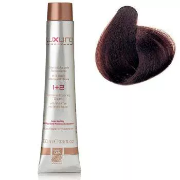 Стойкая крем-краска Светлый кариока каштан 5.23 Luxury Hair Color Light Carioca Brown 5.23 Green Light 100 мл