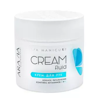 Крем-флюид Нежное увлажнение с витаминами Е и С Aravia 300 мл