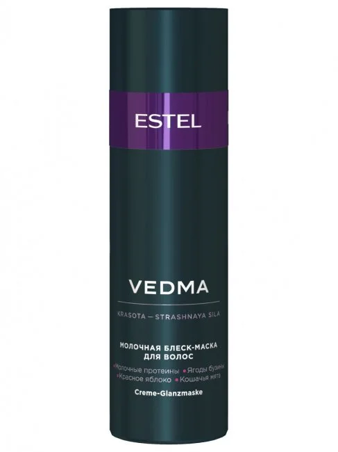 Молочная блеск-маска для волос Vedma
