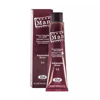 Безаммиачный крем-краситель для волос Man Color Lisap Milano