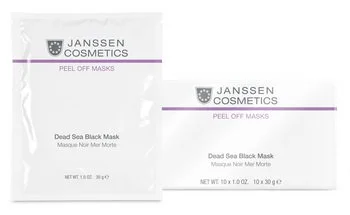 Альгинатная маска на основе грязи Мёртвого моря Black Dead Sea Mask Janssen Cosmetics