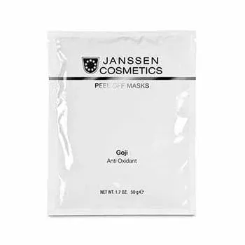 Антиоксидантная альгинатная anti-age маска с облепихой и ягодами годжи Goji Anti Oxidant Janssen Cosmetics 30 г