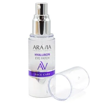 Жидкие гиалуроновые патчи Hualuron Eye Patch Aravia 30 мл