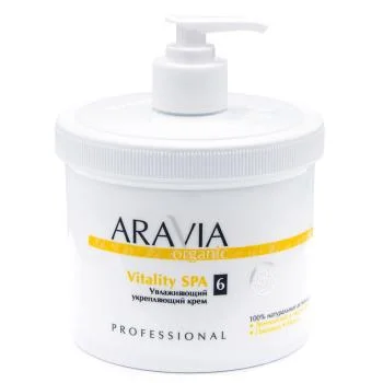 Увлажняющий укрепляющий крем Vitality SPA Aravia 550 мл