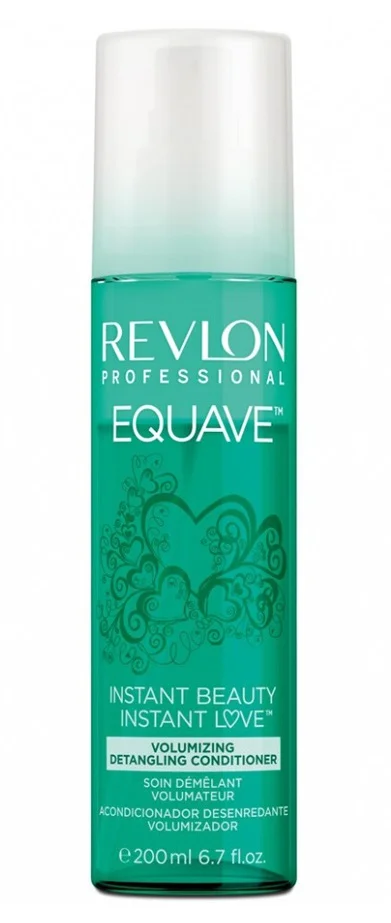 Несмываемый двухфазный кондиционер для тонких волос Equave Volumizing Detangling