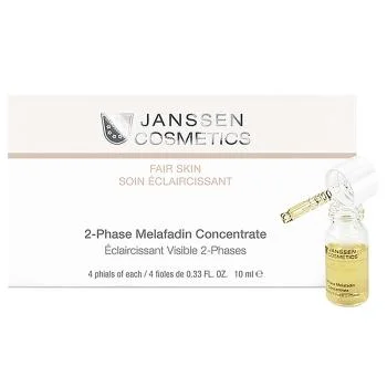 Двухфазный осветляющий комплекс 2-Phase Melafadin Concentrate (4*10 мл) Janssen Cosmetics