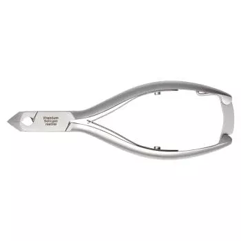 Щипцы для ногтей с амортизационной пружиной и лезвием 15 мм Premium Suda 1 шт