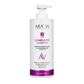 Шампунь-керапластик восстанавливающий Keraplastic Shampoo Aravia 1000 мл