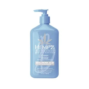 Молочко для тела с гиалуроновой кислотой Свежий ветер Moisturizer Hempz 500 мл