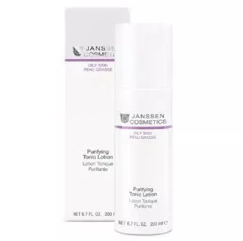 Тоник для жирной кожи и кожи с акне Purifying Tonic Lotion Janssen Cosmetics 200 мл