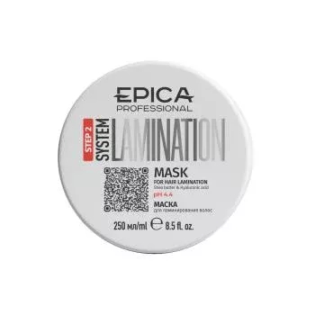 Маска для ламинирования волос Lamination System Epica 250 мл