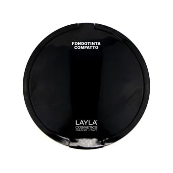Пудровая основа компактная для лица Top Cover Compact Foundation Layla Cosmetics