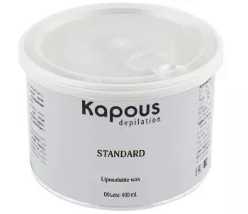 Жирорастворимый воск в банках Розовый Диоксидом Титаниума Kapous