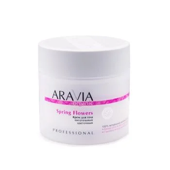 Питательный цветочный крем для тела Spring Flowers Aravia
