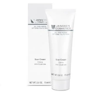 Крем против рубцовых изменений кожи Retexturising Scar Cream Janssen Cosmetics