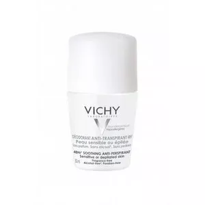 Дезодорант-шарик 48 ч для чувствительной кожи Vichy 50 мл