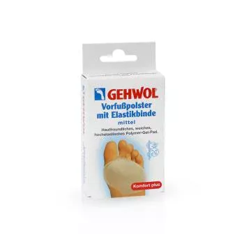 Защитная гель-подушка под плюсну из гель-полимера и эластичной ткани Gehwol 1 шт