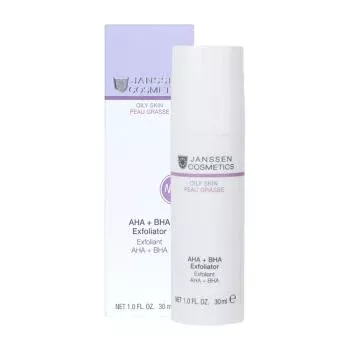 Эксфолиатор AHA+BHA Exfoliator Janssen Cosmetics 30 мл