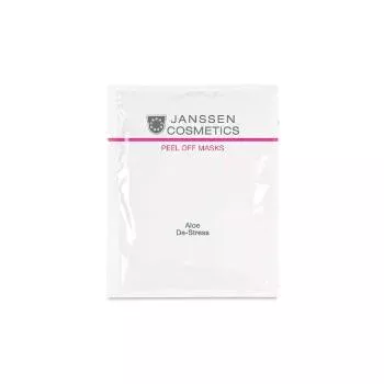 Альгинатная anti-age успокаивающая маска с алоэ вера и спирулиной Aloe De-Stress Janssen Cosmetics 300 г