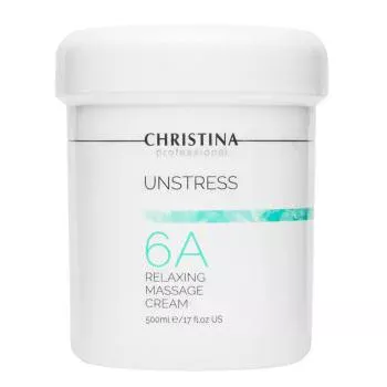 Расслабляющий массажный крем (шаг 6a) Unstress Relaxing Massage Cream Christina