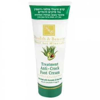 Крем для ног с маслом Аргана от трещин Health & Beauty