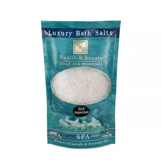 Соль Мертвого моря  для ванны Белая (HB265, 1200 г)