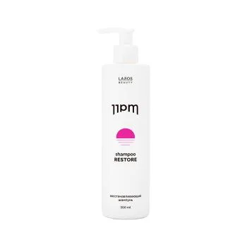 Восстанавливающий шампунь Restore Shampoo Laros Beauty 300 мл