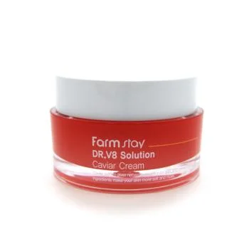 Крем с экстрактом икры Dr-V8 Solution Caviar Cream FarmStay 50 мл