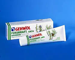 Зеленый бальзам Fusskraft Gehwol 75 мл