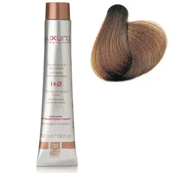 Стойкая крем-краска Матовый блондин 7.7 Luxury Hair Color Blond Mat 7.7 Green Light