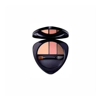 Тени для век тройные 04 Авантюрин Eyeshadow Trio 04 Sunstone Dr. Hauschka 4.4 г