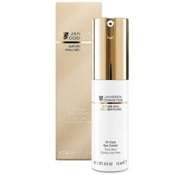 Омолаживающий укрепляющий крем для контура глаз Tri-Care Eye Cream Janssen Cosmetics