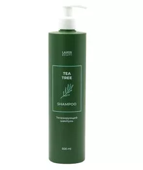 Тонизирующий шампунь Tea Tree Shampoo Laros Beauty
