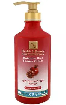 Увлажняющее крем-мыло для душа Гранат Health & Beauty