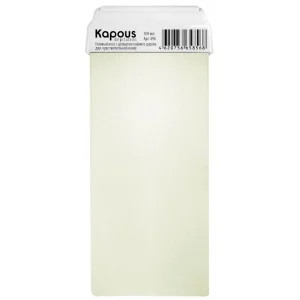 Гелевый воск с ароматом Сливок с широким роликом Kapous