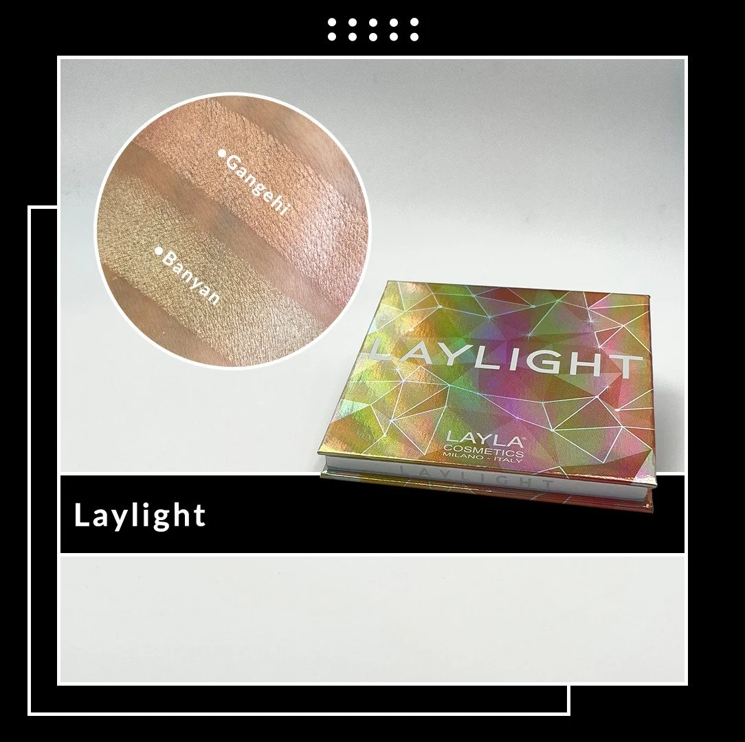 Палитра из 4 хайлайтеров Palette Laylight