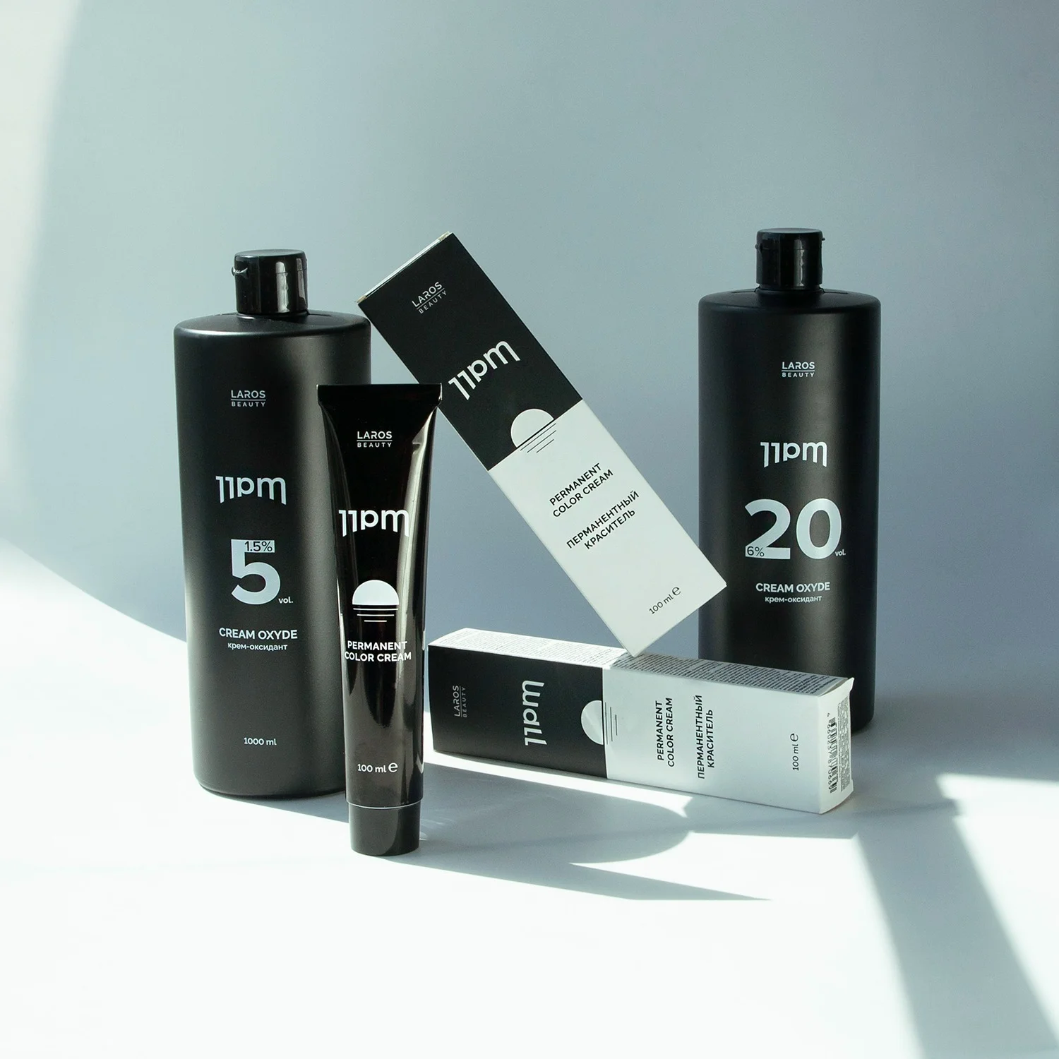 Перманентный безаммиачный краситель Hair Color Ammonia-Free 11PM