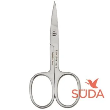 Изогнутые ножницы для кутикулы с лезвием 20 мм Excalibur Suda Изогнутые ножницы для кутикулы с лезвием 20 мм Excalibur Suda