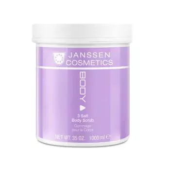 Скраб для тела 3 Salt Body Scrub Janssen Cosmetics