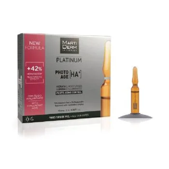 Ампулы Платинум Коррекция фотостарения+ Martiderm
