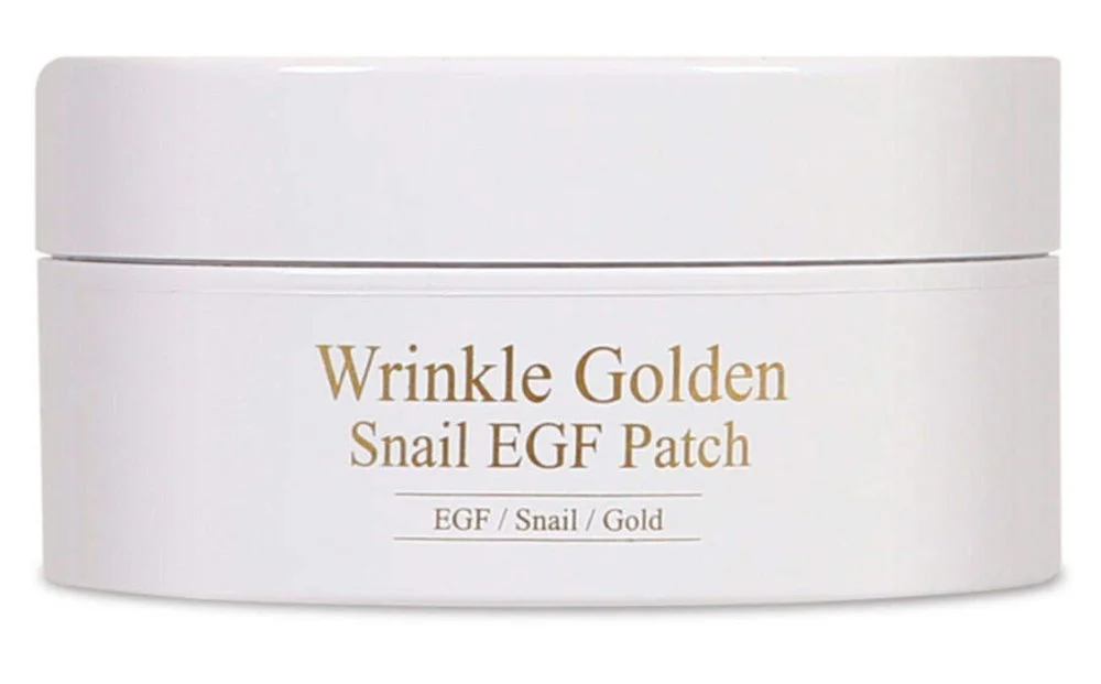 Омолаживающие патчи с улиточным муцином и EGF Wrinkle Golden Snail EGF Patch