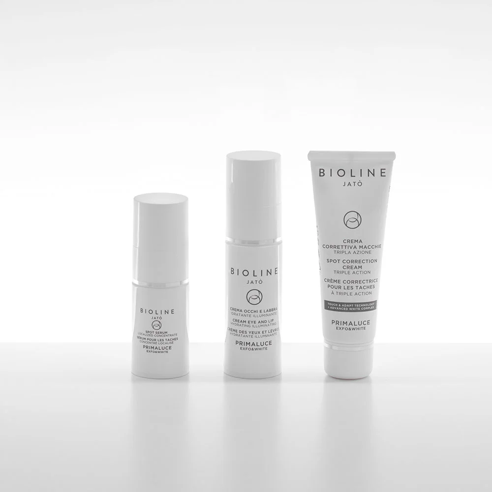 Осветляющий крем для глаз Primaluce Exfo&white Cream Eye And Lip Hydrating Illuminating