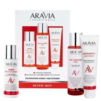 Набор для обновления кожи с кислотами Renew Skin Aravia 1 шт